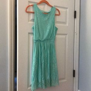 Mint Lace Dress